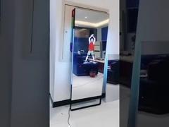 Original Full HD 75 polegadas Espelho Mágico Display Lcd Quiosque Interativo Com Treinador Virtual