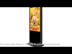 Exibição LCD em pé