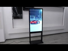 55 polegadas Wireless Digital Window Display Screen Painel de publicidade Quiosque para vitrine